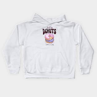 Feed Me Donuts, Tell Me I'm Pretty Kids Hoodie